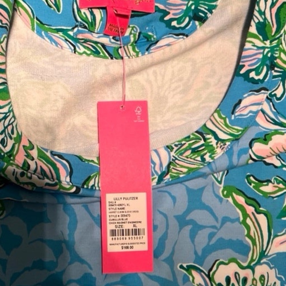 NWT Lilly Pulitzer Size XL Knee Length dress - Picture 3 of 3